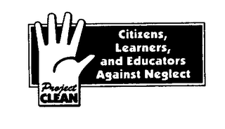 PROJECT CLEAN CITIZENS, LEARNERS, AND EDUCATORS AGAINST NEGLECT logo