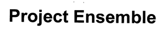 PROJECT ENSEMBLE logo
