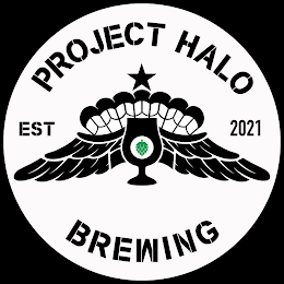 PROJECT HALO BREWING EST 2021 logo