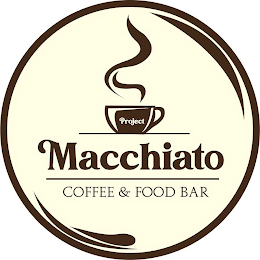 PROJECT MACCHIATO COFFEE & FOOD BAR logo