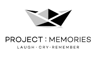 PROJECT MEMORIES LAUGH · CRY · REMEMBER logo