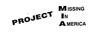 PROJECT MISSING IN AMERICA logo