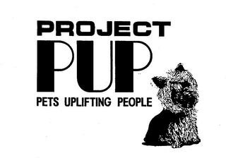 PROJECT PUP PETS UPLIFTING PEOPLE logo