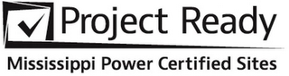 PROJECT READY MISSISSIPPI POWER CERTIFIED SITES logo