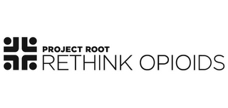 PROJECT ROOT RETHINK OPIOIDS logo