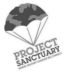 PROJECT SANCTUARY WHERE MILITARY FAMILIES RECONNECT logo