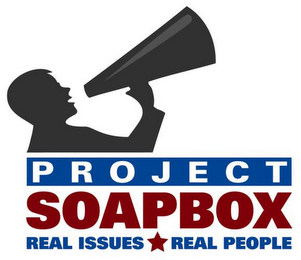 PROJECT SOAPBOX REAL ISSUES REAL PEOPLE logo