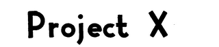 PROJECT X logo