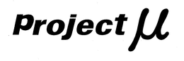PROJECT µ logo