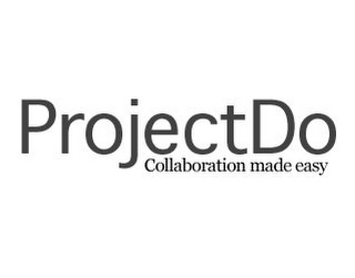 PROJECTDO COLLABORATION MADE EASY logo