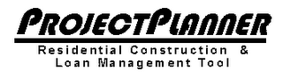 PROJECTPLANNER RESIDENTIAL CONSTRUCTION & LOAN MANAGEMENT logo