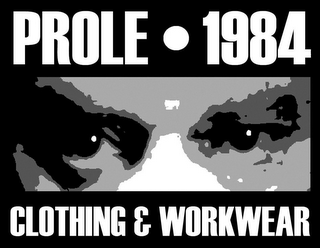 PROLE 1984 CLOTHING & WORKWEAR logo