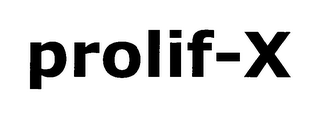 PROLIF-X logo