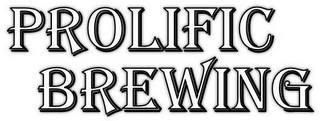 PROLIFIC BREWING logo