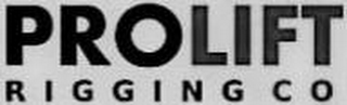 PROLIFT RIGGING CO logo