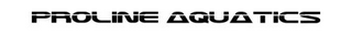 PROLINE AQUATICS logo