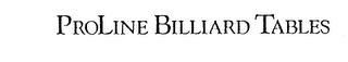 PROLINE BILLIARD TABLES logo