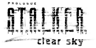 PROLOGUE S.T.A.L.K.E.R. CLEAR SKY logo