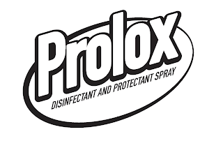 PROLOX DISINFECTANT AND PROTECTANT SPRAY logo