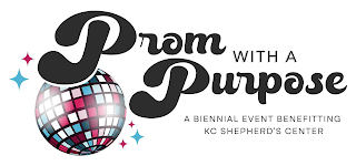 PROM WITH A PURPOSE A BIENNIAL EVENT BENEFITTING KC SHEPHERD'S CENTER logo