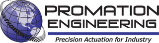 PROMATION ENGINEERING PRECISION ACTUATION FOR INDUSTRY logo