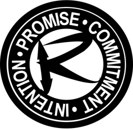 · PROMISE · COMMITMENT · INTENTION · R logo