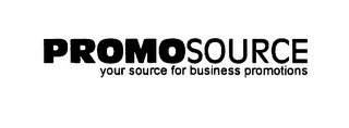 PROMOSOURCE YOUR SOURCE FOR BUSINESS PROMOTIONS logo