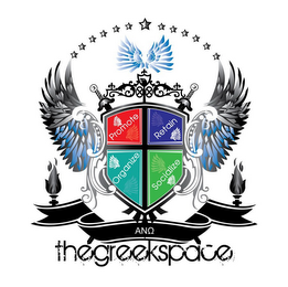PROMOTE RETAIN ORGANIZE SOCIALIZE AN THEGREEKSPACE logo