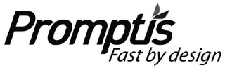 PROMPTIS FAST BY DESIGN logo