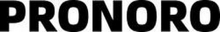PRONORO logo