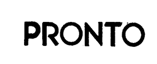 PRONTO logo
