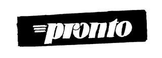 PRONTO logo