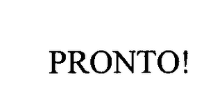 PRONTO! logo