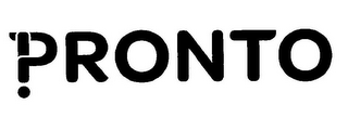 PRONTO logo