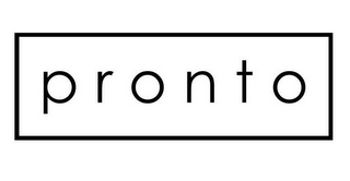 PRONTO logo