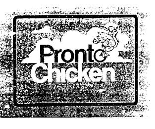 PRONTO CHICKEN HEAVENLY FRIED CHICKEN & FRIED FISH logo