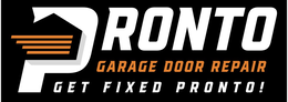 PRONTO GARAGE DOOR REPAIR GET FIXED PRONTO! logo