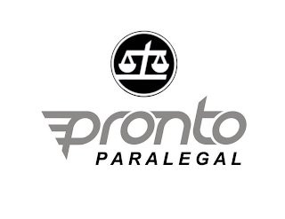 PRONTO PARALEGAL logo