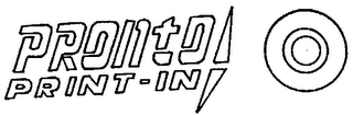 PRONTO PRINT-IN logo