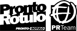 PRONTO ROTULO PR TEAM logo