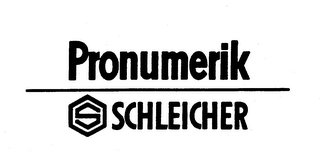 PRONUMERIK S SCHLEICHER logo