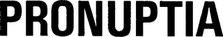 PRONUPTIA logo