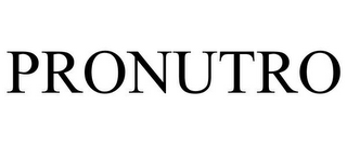 PRONUTRO logo