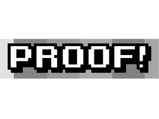 PROOF! logo