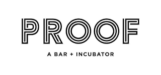 PROOF A BAR + INCUBATOR logo