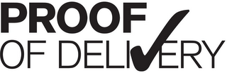 PROOF OF DELIVERY logo