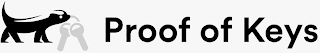 PROOF OF KEYS logo