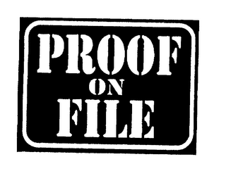 PROOF ON FILE logo
