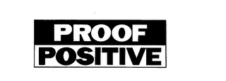 PROOF POSITIVE logo