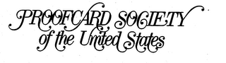 PROOFCARD SOCIETY OF THE UNITED STATES logo